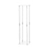 Wedding Flower Stand, 10PCS 80cm Column Flower Stand, Floral Stands with Acrylic Laminate, Cylindrical Cubic Floral Display Rack for Wedding, Party, Birthday, Home, Centerpiece Stands