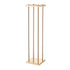 Wedding Flower Stand, 10PCS 80cm Column Flower Stand, Floral Stands with Metal Laminate, Cylindrical Cubic Floral Display Rack for Wedding, Party, Birthday, Home, Gold Centerpiece Stands