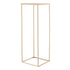 Wedding Flower Stand, 10PCS 80cm Column Flower Stand, Floral Stands with Metal Laminate, Gold Rectangular Floral Display Rack for Wedding, Party, Birthday, Home,  Gold Centerpiece Stands