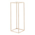 Wedding Flower Stand, 10PCS 80cm Column Flower Stand, Floral Stands with Hidden Screw, Rectangular Cubic Floral Display Rack for Wedding, Party, Birthday, Home, Gold Centerpiece Stands