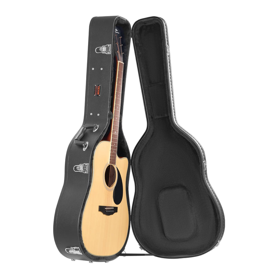 VEVOR Acoustic Guitar Hard Case 1100 mm With Lock Key And for Acoustic Guitar
