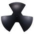 VEVOR River Anchor 30LB Boat Anchor Cast Iron Black Vinyl-Coated Mushroom Anchor