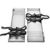 Concrete Knee Boards 70cm x 20cm Slider Knee Boards, Kneeler Board Stainless Steel Kneeboards, Concrete Sliders Pair Moving Sliders, with Concrete Board Straps for Cement and Concrete Finishi