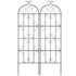 2 Packs Metal Garden Trellis for Climbing Plant Support 71x20 in Rustproof