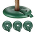 Tree Watering Rings, 4 Pcs 20 Gallons Tree Watering Bags, 6-9 Hours Slow Release, Refillable Planting Water Bags, Water Saving, Heavy Duty Watering System for Shrub Tree Root Drip Irrigation