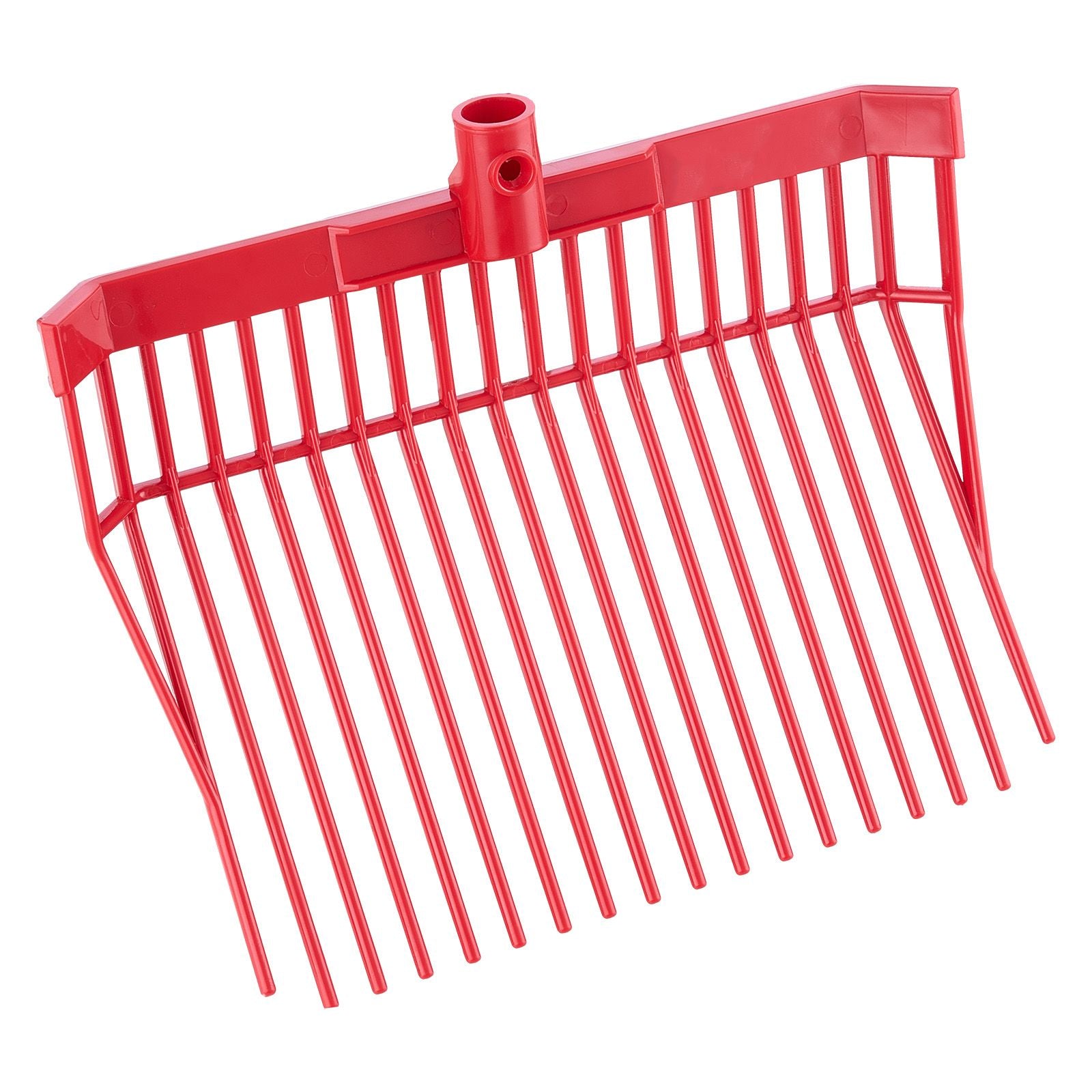 6Pcs Manure Fork Replacement Head 18 Tine Horse Stable Mulch Fork Heads