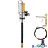 Grease Pump, 50:1 Pressure Ratio Air Operated Grease Pump with 3.88 m High Pressure Hose and Grease Gun, Pneumatic Grease Pump, Portable Lubrication Grease Pump with 360° Swivel Grease Gun Head