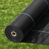 Weed Barrier Landscape Fabric, 3*300FT Heavy Duty Garden Weed Fabric, Woven PP Weed Control Fabric, Driveway Fabric, Geotextile Fabric for Landscaping, Ground Cover, Weed Blocker Weed Mat, Black