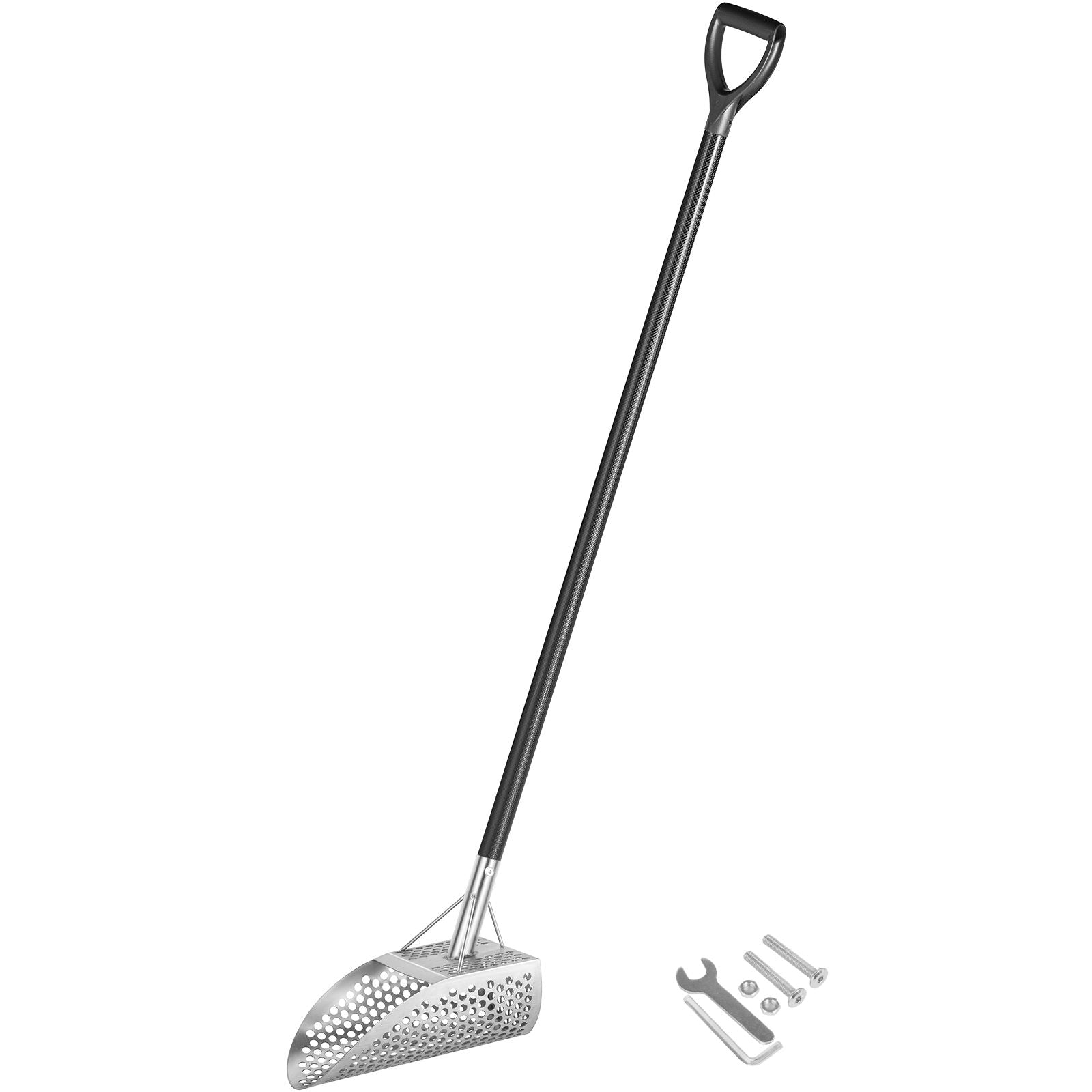 Metal Detector Sand Scoop Detecting Hunting Scoop w/ Carbon Fiber Handle