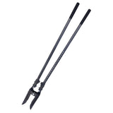 Post Hole Digger, Heavy Duty Post Hole Digger with Carbon Steel Handle, Manual Hole Digger with Scale Markings and Metal Blade, Post Hole Digger Tool for Digging Gardening Outdoors, 1460 mm