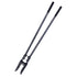 Post Hole Digger, Heavy Duty Post Hole Digger with Carbon Steel Handle, Manual Hole Digger with Scale Markings and Metal Blade, Post Hole Digger Tool for Digging Gardening Outdoors, 1460 mm