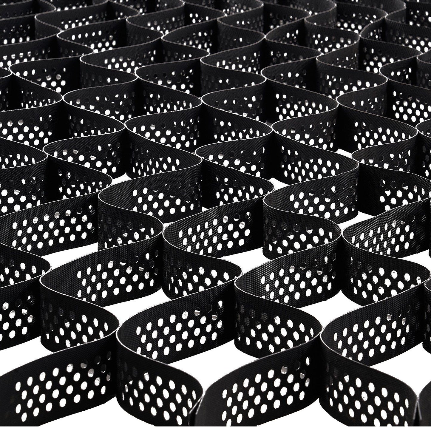 Gravel Grid, 75mm Depth, 5.2 x 2.7m, 853kg Per Sq ft Grass Ground Retainer, Permeable Geo Grids Driveway Stabilization, for Garden, Patio, Walkway, RV Parking Slopes