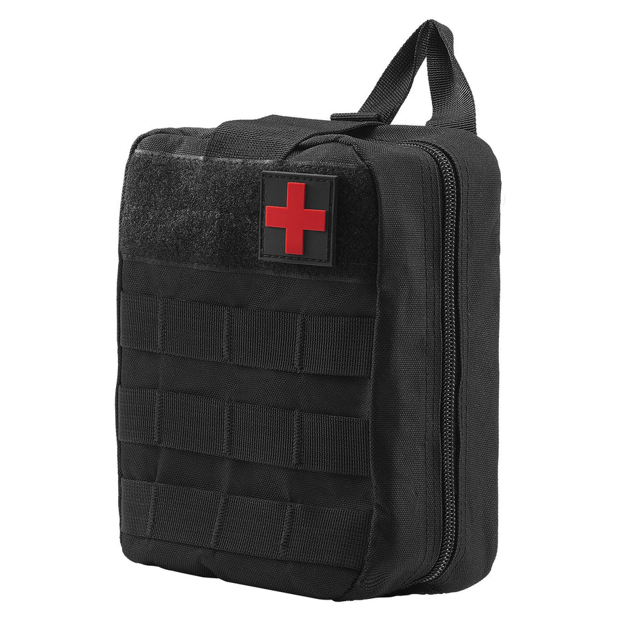 VEVOR Survival First Aid Kit 250 Pieces Emergency Medical Trauma Bag for Camping