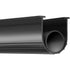 Garage Door Seals Bottom Rubber, U Shape +O Ring Combination Garage Door Bottom Weather Seal, 20ft Weatherproofing Garage Door Seal, 5/16 inch T-ends and 3 3/4 inch Width, for Doors, Black