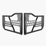 Jeep Tube Doors, 2-Door, Hunting Style Jeep Tubular Door with Heavy-Duty Hinges & OE Latch, Jeep Doors with Rubber Pads & Toughened Steel Tube, Fit for 2007-2018 Jeep Wrangler JK