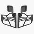 Jeep Tube Doors, 2-Door, Hunting Style Jeep Tubular Door with Heavy-Duty Hinges & OE Latch, Jeep Doors with Rear View Mirrors, Fit for 2018-2024 Jeep Wrangler JL & 2020-2024 Jeep Gladiator JT