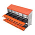 10-Compartment Chicken Nest Box Mental Box with Inclined Nesting Boxes
