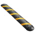 1830MM Rubber Speed Bump, 2 Channel, Heavy Duty Traffic Speed Hump, 9,979 kg/axle Load Capacity, Cable Protector Ramp with Expansion Screws, for Asphalt Concrete Gravel Driveway Road, 1 Pack