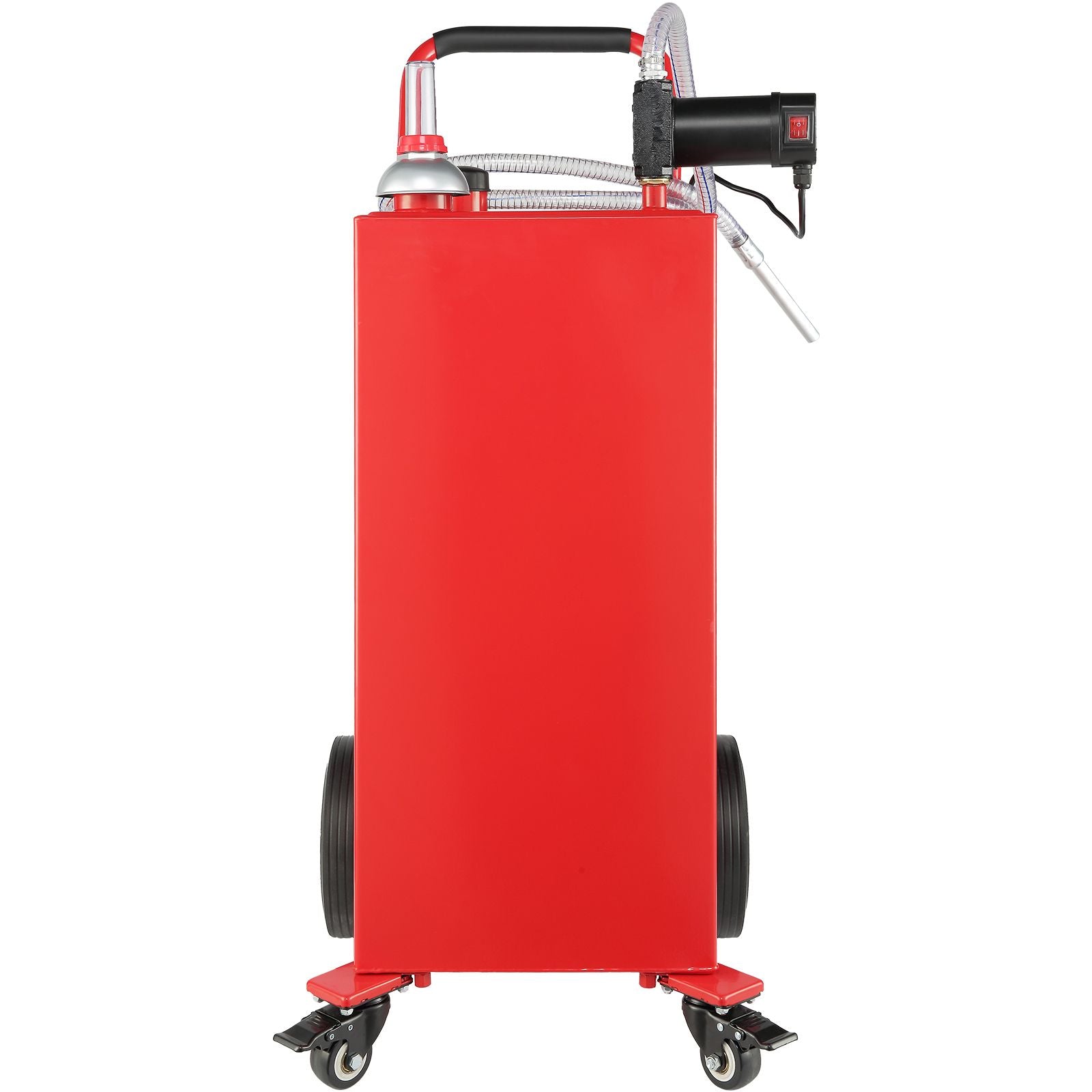30 Gallon Fuel Caddy Portable Storage Tank 23.5 L/min with 180W Pump