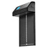 Automatic Chicken Coop Door, Battery Powered Chicken Coop Door with Timer & Manual Setting, Anti-Pinch Security, Durable Aluminum Alloy, Auto Chick Run Gate Opener with Waterproof Sealing, Black