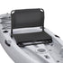 Kayak Seat, Folding Kayak Seat with Comfortable Back Support, Aluminum Alloy Frame & 600D Oxford Fabric, Easy Assembly for Paddling, Fishing and Recreational Kayaking