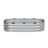 Metal Raised Garden Bed 4x2x1 ft Outdoor Galvanized Planter Box Silver