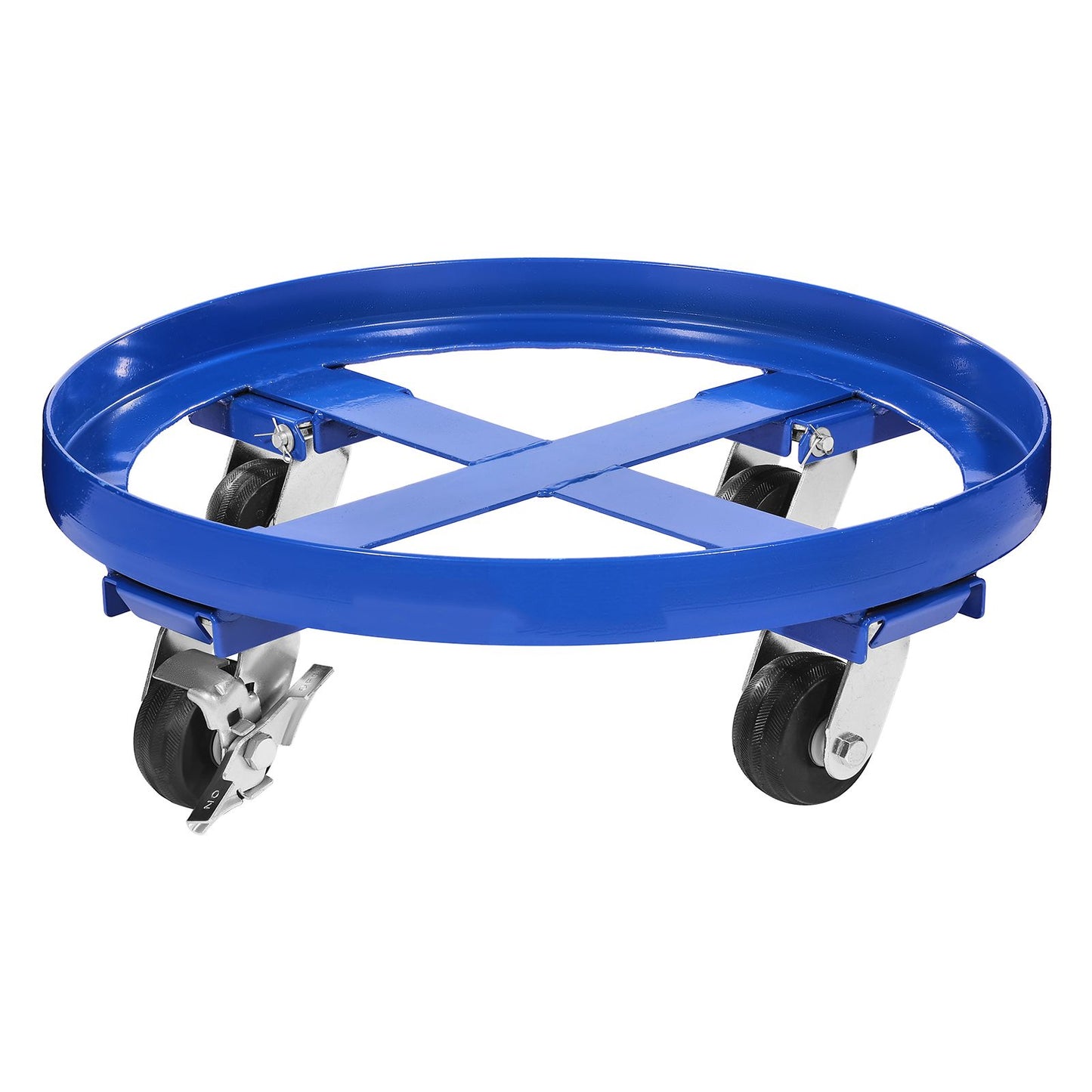 55 Gallon Drum Dolly 2000 lbs Barrel Dolly Cart Drum Caddy 4 Caster Wheels