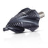 Step Drill Bit, 4.76 to 34.93 mm, 9.53 mm Triangular Shank, TiAlN Coating Cobalt High Speed Steel, Four Spiral Flute Step Bit for Metal, Stainless Steel, Aluminum, Wood, Plastic, Fiberglass