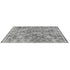 Area Rug, 2438.4x3048 mm Large Washable Rug, Non-Slip Tear-Resistant Soft Carpet, Pet & Child Friendly Vintage Area Rugs, Indoor Mat for Bedroom, Living Room, Kids Room, Entryway, Office, Gray