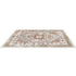 Area Rug, 2438.4 x 3048 mm Large Washable Rug, Non-Slip and Tear-Resistant Soft Carpet, Pet & Child Friendly Vintage Area Rugs, Indoor Mat for Bedroom, Living Room, Kids Room, Office, Brown Red