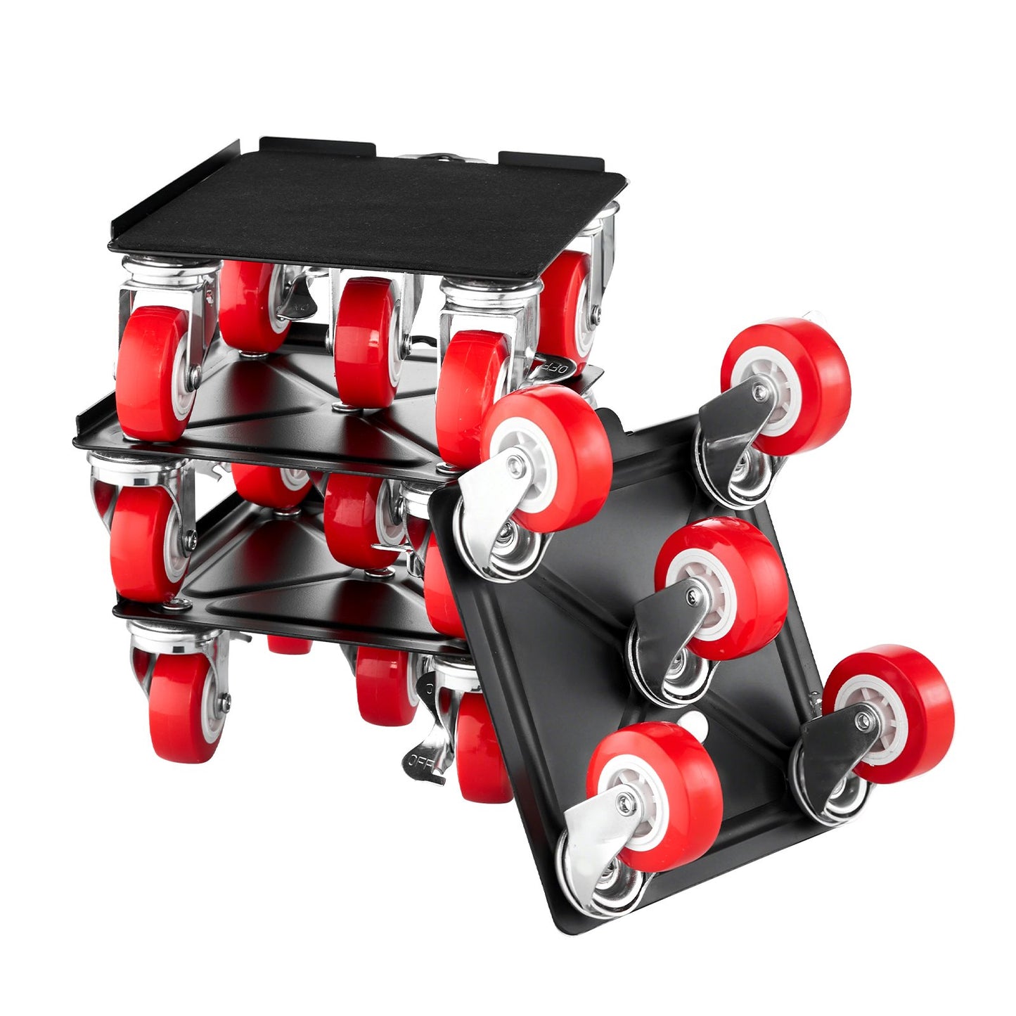 VEVOR Furniture Dolly Heavy Duty Furniture Mover with 5 Wheels 1575 kg Capacity