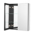 Medicine Cabinet, 26 x 30 inch, Medicine Cabinet for Bathroom with Mirror,  Aluminum Frame Bathroom Wall Cabinet, 2-layer Adjustable Shelves, Recessed & Wall-mounted Installation