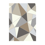 Area Rug, 1524x2133.6mm Large Washable Rug, Non-Slip Tear-Resistant Soft Carpet, Pet & Child Friendly Modern Area Rugs, Indoor Mat for Bedroom, Living Room, Kids Room, Entryway, Charcoal Gray