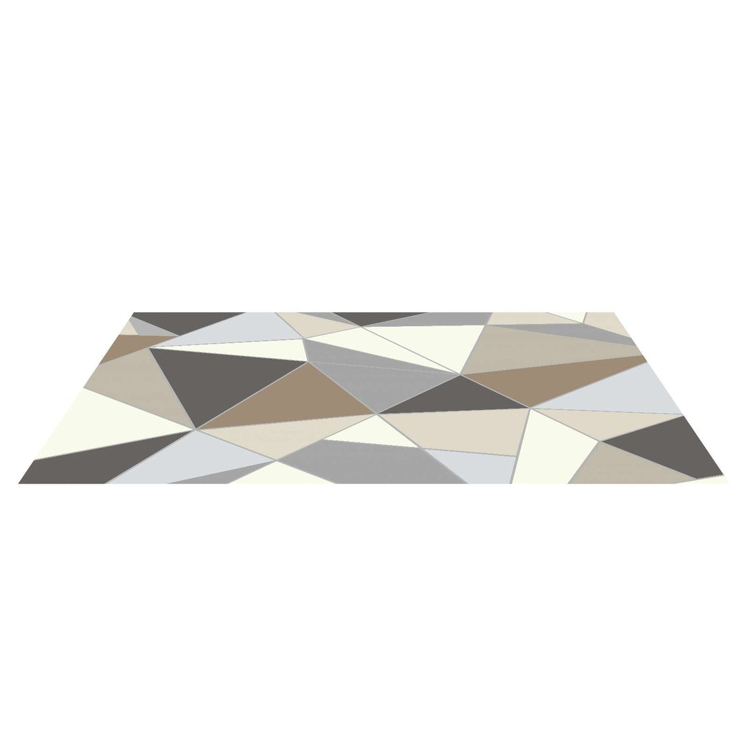 VEVOR Area Rug, 1524x2133.6mm Large Washable Rug, Non-Slip Tear-Resistant Soft Carpet, Pet & Child Friendly Modern Area Rugs, Indoor Mat for Bedroom, Living Room, Kids Room, Entryway, Charcoal Gray