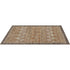 Area Rug, 1828.8x2743.2mm Large Washable Rug, Non-Slip Tear-Resistant Soft Carpet, Pet & Child Friendly Vintage Area Rugs, Indoor Mat for Bedroom, Living Room, Kids Room, Entryway, Brown Green