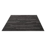 Carpet Tiles Reusable 610x610 mm, 24 PCS Modular Carpet Square Rug, Commercial Floor Soft Padded for Seamless Cover 8.9㎡, Easy DIY Replacement for Living Room Bedroom Office Indoor, Gray
