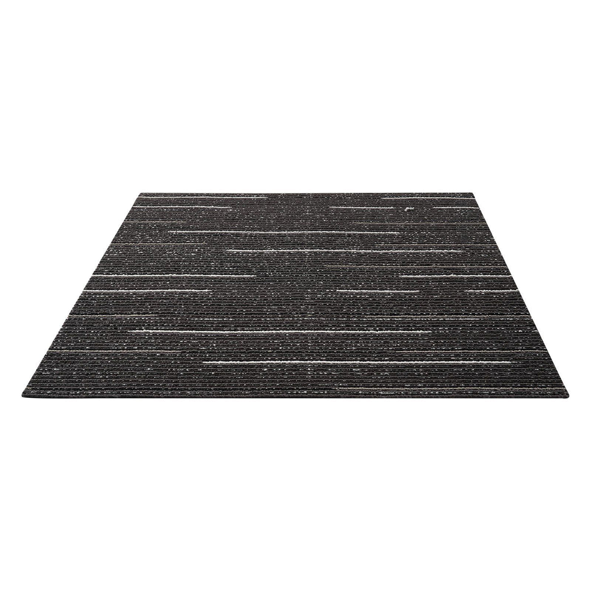 Carpet Tiles Reusable 610x610 mm, 24 PCS Modular Carpet Square Rug, Commercial Floor Soft Padded for Seamless Cover 8.9㎡, Easy DIY Replacement for Living Room Bedroom Office Indoor, Gray