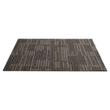 Carpet Tiles Reusable 610x610 mm, 24 PCS Modular Carpet Square Rug, Commercial Floor Soft Padded for Seamless Cover 8.9㎡, Easy DIY Replacement for Living Room Bedroom Indoor, Gray & Brown