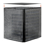 Air Conditioner Cover, 914 x 914 x 1010 mm Ac Cover for Air Conditioning Unit, Dual-Layer, Detachable Canopy,Waterproof Polyester, Universal HVAC Protector for Outdoor Outside Ac Unit, Black