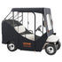 Golf Cart Enclosure, Polyester Driving Enclosure, Club Car Covers Suitable for 2-Seater Golf Carts, Sunproof and Dustproof Outdoor Cart Cover