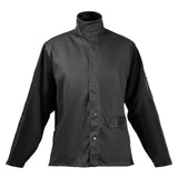 FR Welding Jacket XL Size Heavy Duty Cowhide Leather & 9oz FR Cotton