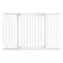 Baby Gate, 749-1346 mm Extra Wide, 762 mm High, Dog Gate for Stairs Doorways and House, Easy Step Walk Thru Auto Close Child Gate Pet Security Gate with Pressure Mount and Wall Mount Kit, White
