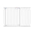 Baby Gate, 749-1229 mm Extra Wide, 762 mm High, Dog Gate for Stairs Doorways and House, Easy Step Walk Thru Auto Close Child Gate Pet Security Gate with Pressure Mount and Wall Mount Kit, White