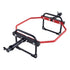 Trap Bar Hex Bar, 50mm Hex Barbell, 240 kg Capacity Shrug Bars, Weightlifting and Strength Training Equipment, Home Gym for Squats, Deadlifts, Shoulder Presses, Red