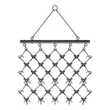 Drag Harrow, 5 x 4.5 ft Durable Chain Harrow with 60 Sharp Teeth, Suitable for ATV UTV Tractor, Ideal for Soil Preparation, Seeding, Smoothing Landscapes, and Yard Gravel Driveway Maintenance