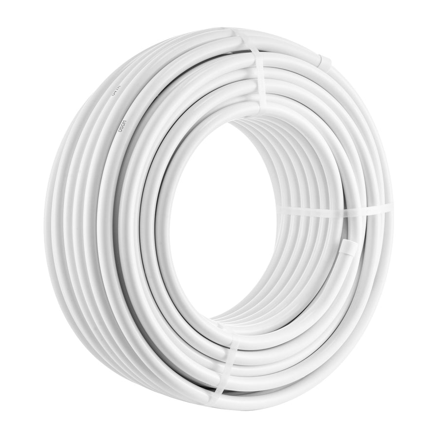 VEVOR PEX-AL-PEX Tube,50M, 20mm Diameter Aluminum-Plastic Composite Pipe Oxygen Barrier Radiant Floor PEX Pipe, 2 mm Thickness Radiant Heat Floor Plumbing Inner Aluminum Layer PEX Tubing Pipe