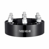 2" 6"x5.5" Wheel Spacers Wheel Adapters 6 Lug Forged Spacer 4 PCS Black
