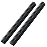Undermount Drawer Slides, 40 inch, Full Extension Ball Bearing Under Stair Cabinet Rails, 260 LB Load Capacity Heavy Duty Bottom Stair Cabinet Glides Track Runners,for DIY Replacement, Black