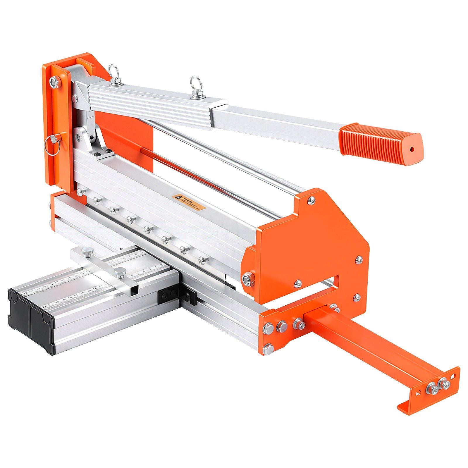 304.8mm Vinyl Floor Cutter, 12mm Thick Laminate Flooring Cutter with Upgraded Labor-Saving Aluminum-Alloy Lever, Telescoping Support Plate, Cuts Certain Engineered Wood, LVT, VCT, SPC, LVP, WPC