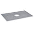 Shower Curb Kit, 1524x965mm Shower Pan Kit with 160mm Central Drain, Lightweight EPS Shower Installation Kits with 2 Waterproof Cloths, Shower Pan Slope Sticks Fit for Bathroom